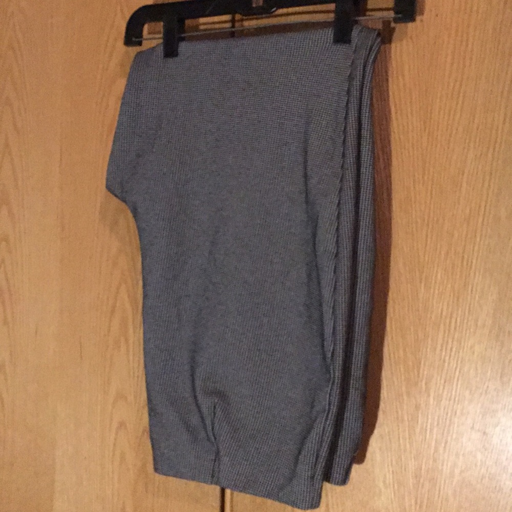 J. Jill Micro houndstooth ponte slim leg pant